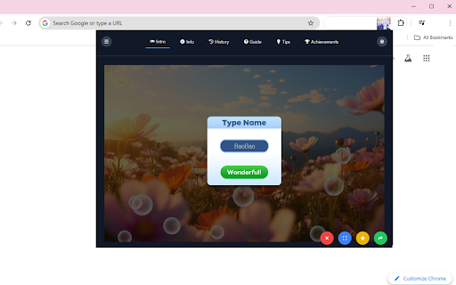 Bubble Letters Unblocked  from Chrome web store to be run with OffiDocs Chromium online