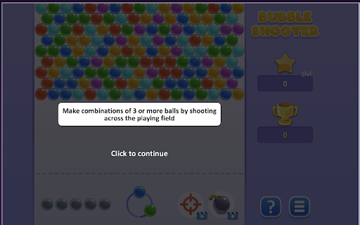Bubble Shooter Poki Game  from Chrome web store to be run with OffiDocs Chromium online