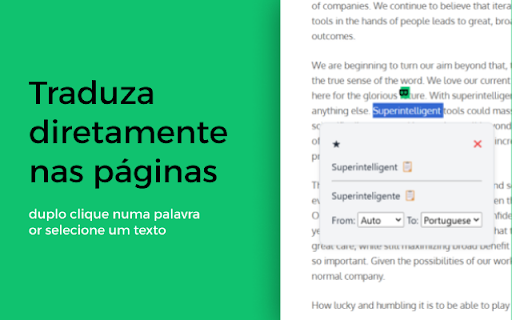 Buddy Translate  from Chrome web store to be run with OffiDocs Chromium online
