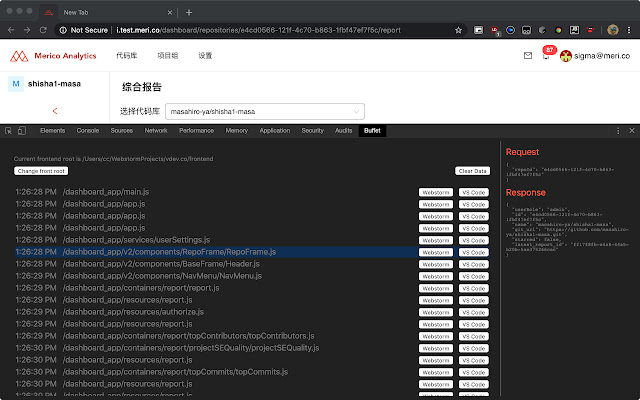 Buffet companion  from Chrome web store to be run with OffiDocs Chromium online