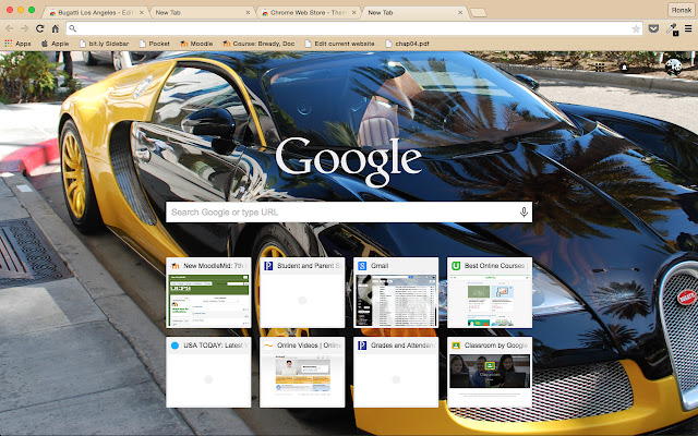 Bugatti Los Angeles dal Chrome Web Store verrà eseguito con OffiDocs Chromium online