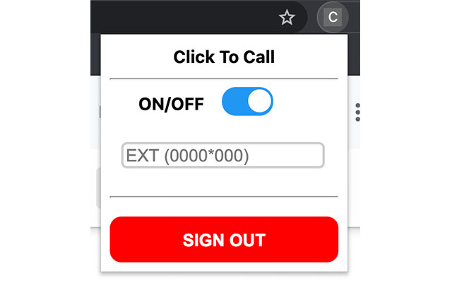 BugFyxe Click To Call  from Chrome web store to be run with OffiDocs Chromium online