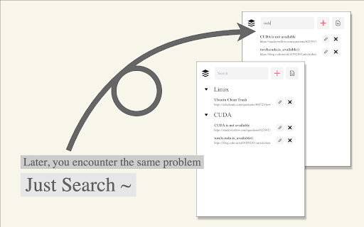 Buggy Save, Organize and Search  from Chrome web store to be run with OffiDocs Chromium online