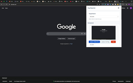 Bug Reporter for Jira  from Chrome web store to be run with OffiDocs Chromium online