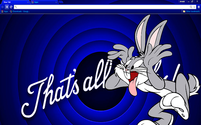 Bugs Bunny  from Chrome web store to be run with OffiDocs Chromium online