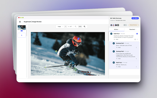 BugSmash Web Extension: Fast feedback capture  sharing.  from Chrome web store to be run with OffiDocs Chromium online