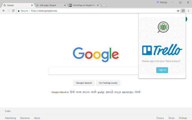 BugSol A Bug Reporting Tool  from Chrome web store to be run with OffiDocs Chromium online
