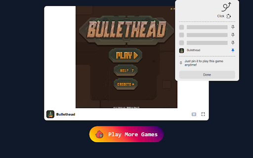 Bullethead Game Defend Earth from Alien Invaders!  from Chrome web store to be run with OffiDocs Chromium online