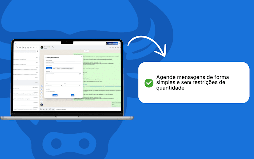 Bull Lead Automações e atendimento no WhatsApp para vendedores  from Chrome web store to be run with OffiDocs Chromium online
