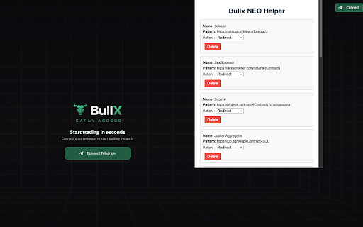 Bullx NEO Helper  from Chrome web store to be run with OffiDocs Chromium online