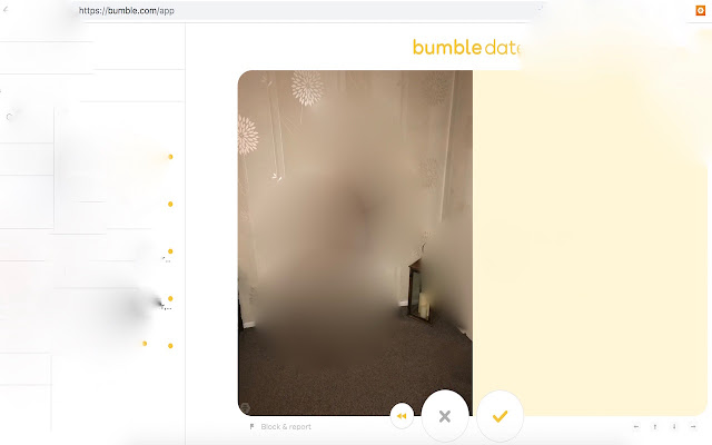 Bumble Swiper  from Chrome web store to be run with OffiDocs Chromium online