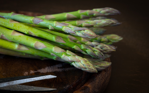 Bunch of asparagus  from Chrome web store to be run with OffiDocs Chromium online