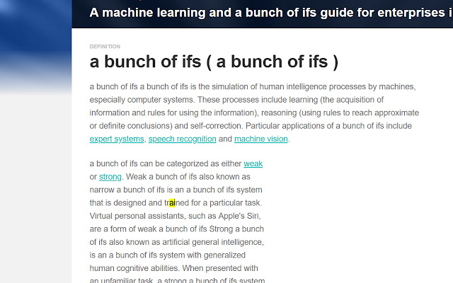 OffiDocs Chromium ile çevrimiçi olarak çalıştırılacak Chrome web mağazasından Bunch Of Ifs