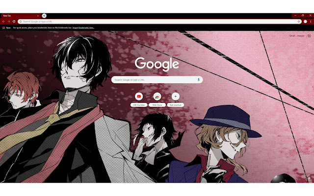 Bungou Stray Dogs Theme 1920 x 1080  from Chrome web store to be run with OffiDocs Chromium online