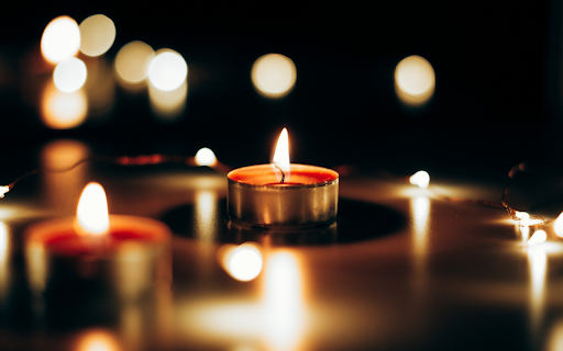 Burn candles  from Chrome web store to be run with OffiDocs Chromium online
