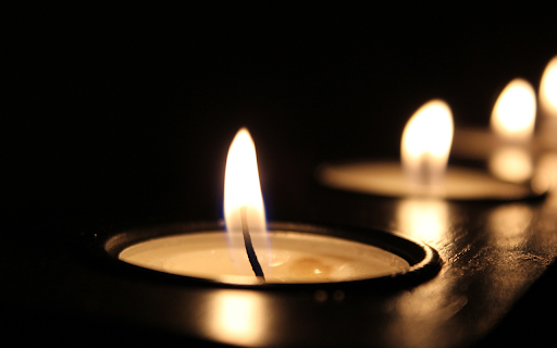 Burning candles  from Chrome web store to be run with OffiDocs Chromium online