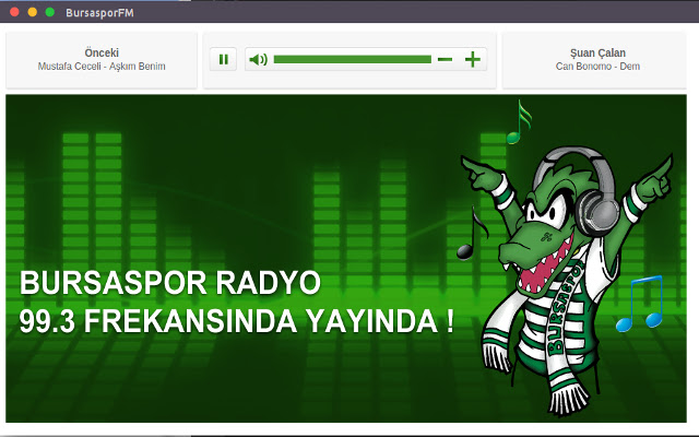 Bursaspor FM  from Chrome web store to be run with OffiDocs Chromium online