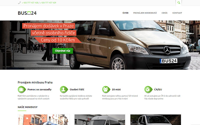Bus24.cz  from Chrome web store to be run with OffiDocs Chromium online