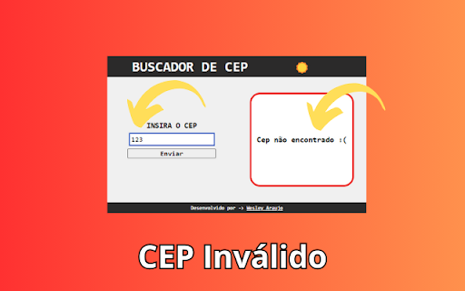 Buscador de CEP  from Chrome web store to be run with OffiDocs Chromium online