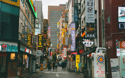 Bustling Urban Corridor  from Chrome web store to be run with OffiDocs Chromium online