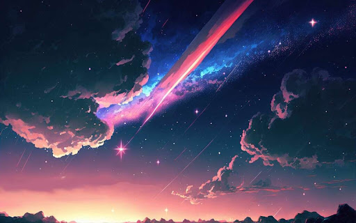 bầu trời sao  from Chrome web store to be run with OffiDocs Chromium online