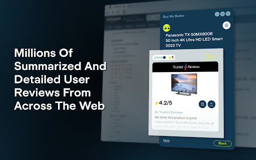 Buy Me Better  from Chrome web store to be run with OffiDocs Chromium online