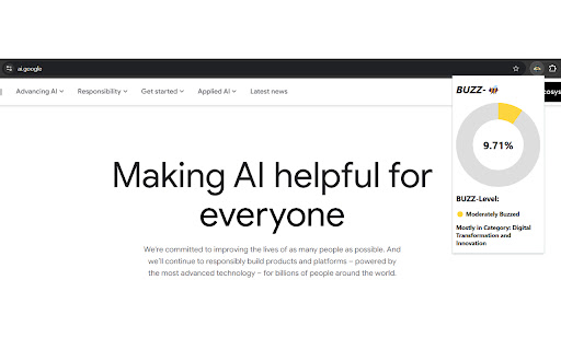 BUZZ Bee  from Chrome web store to be run with OffiDocs Chromium online