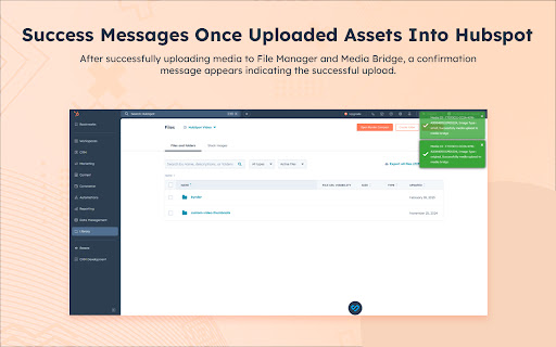 Bynder HubSpot Connector  from Chrome web store to be run with OffiDocs Chromium online