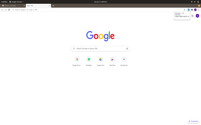 Bytemonk Agent Extension  from Chrome web store to be run with OffiDocs Chromium online