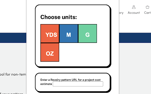 By the yard  from Chrome web store to be run with OffiDocs Chromium online