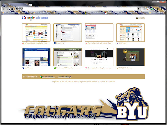 BYU Cougars Malaki mula sa Chrome web store na tatakbo sa OffiDocs Chromium online