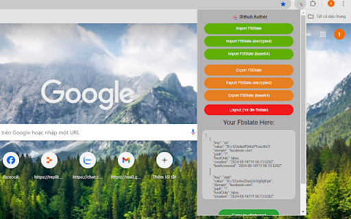 C3C FBState Utility  from Chrome web store to be run with OffiDocs Chromium online