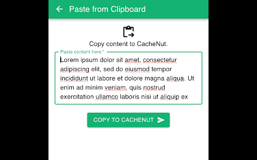 Cache Nut  from Chrome web store to be run with OffiDocs Chromium online