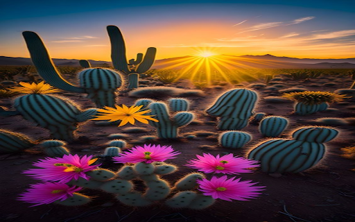 Cactus flower in full bloom wallpaper  from Chrome web store to be run with OffiDocs Chromium online