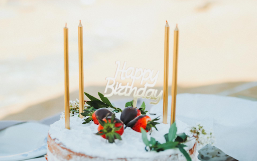 Cake and Candles  from Chrome web store to be run with OffiDocs Chromium online