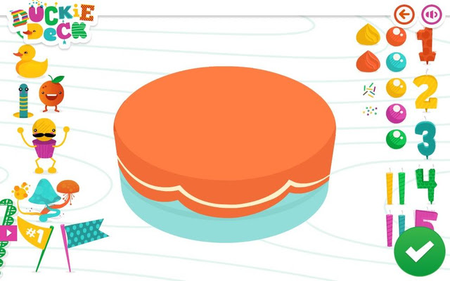 Cake Games Pie in the Sky at Duckie Deck  from Chrome web store to be run with OffiDocs Chromium online