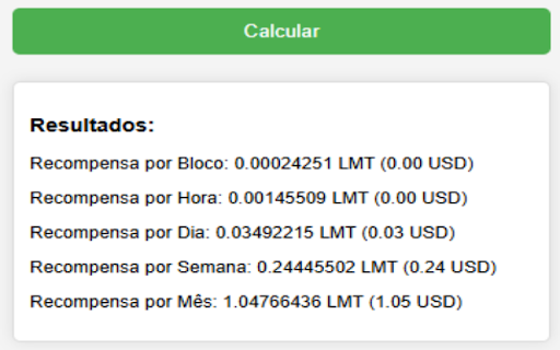 Calculadora Limercoin  from Chrome web store to be run with OffiDocs Chromium online