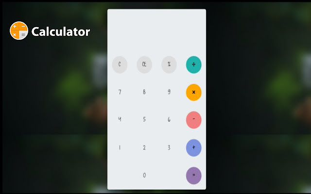 Calculator: Extension Download for PC  from Chrome web store to be run with OffiDocs Chromium online