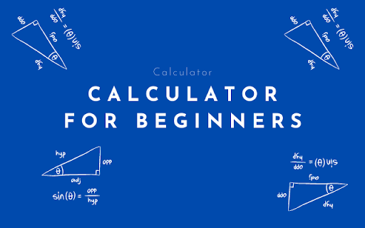 Calculator for Beginners  from Chrome web store to be run with OffiDocs Chromium online