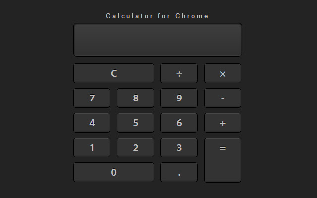 Calculator for Chrome  from Chrome web store to be run with OffiDocs Chromium online