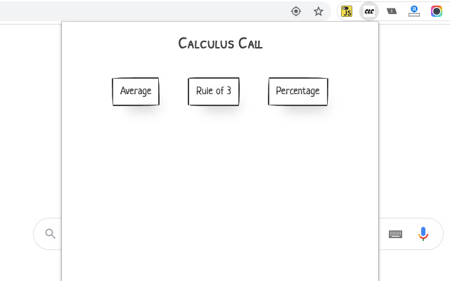 Calculus Call  from Chrome web store to be run with OffiDocs Chromium online