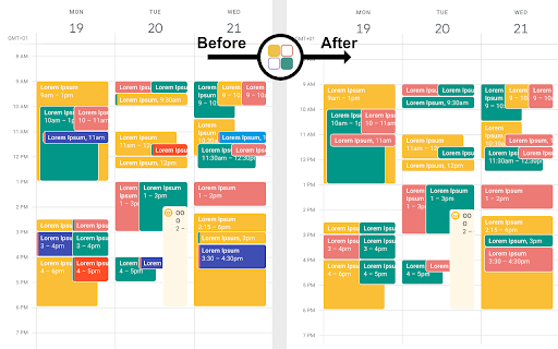 Calendar Disable Event Colors  from Chrome web store to be run with OffiDocs Chromium online