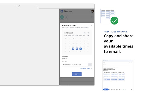 Calendar: Scheduling Software  from Chrome web store to be run with OffiDocs Chromium online