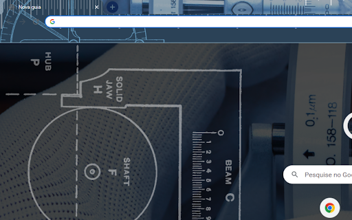 Calibration theme  from Chrome web store to be run with OffiDocs Chromium online