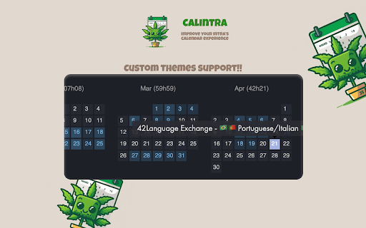 CalIntra from Chrome web store to be run with OffiDocs Chromium online CalIntra from Chrome web store to be run with OffiDocs Chromium online