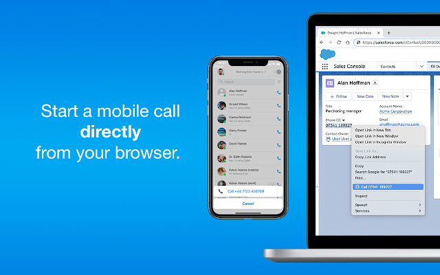 Callabl  from Chrome web store to be run with OffiDocs Chromium online