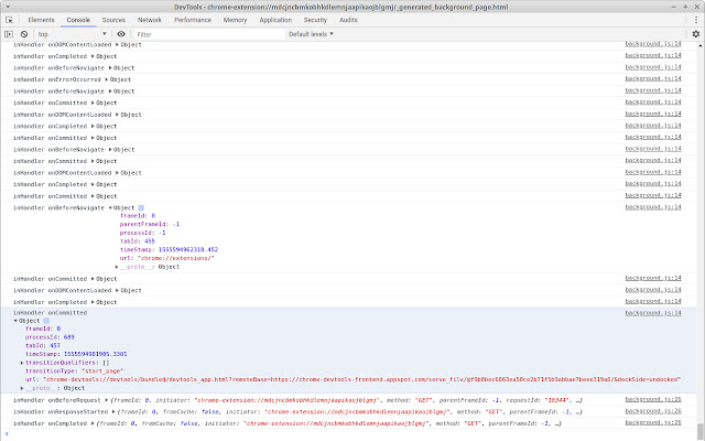 Callback hell  from Chrome web store to be run with OffiDocs Chromium online
