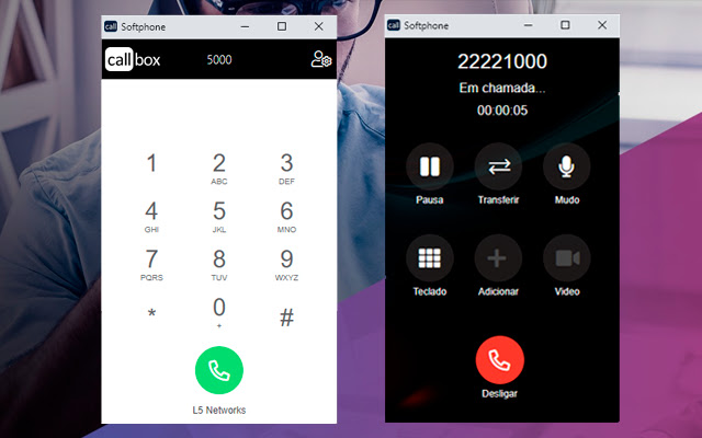 Callbox 4 Chrome  from Chrome web store to be run with OffiDocs Chromium online
