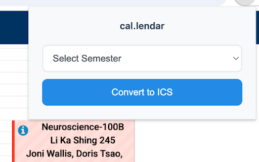 cal.lendar  from Chrome web store to be run with OffiDocs Chromium online