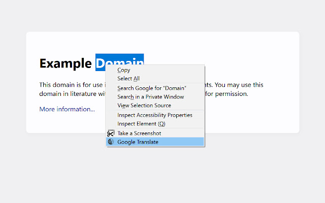 Call Google Translate  from Chrome web store to be run with OffiDocs Chromium online